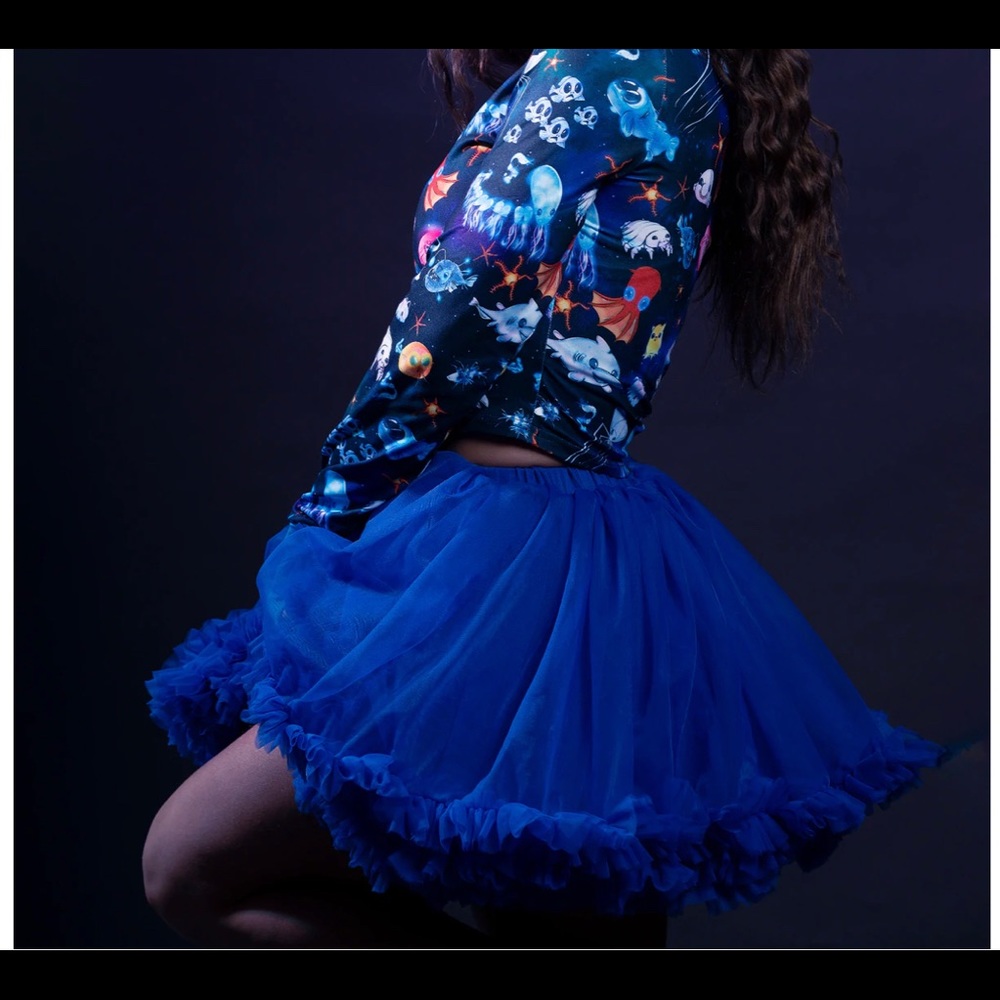 Littles Laboratory Littles Lab blue tutu size L NWT (SALES ON HOLD)